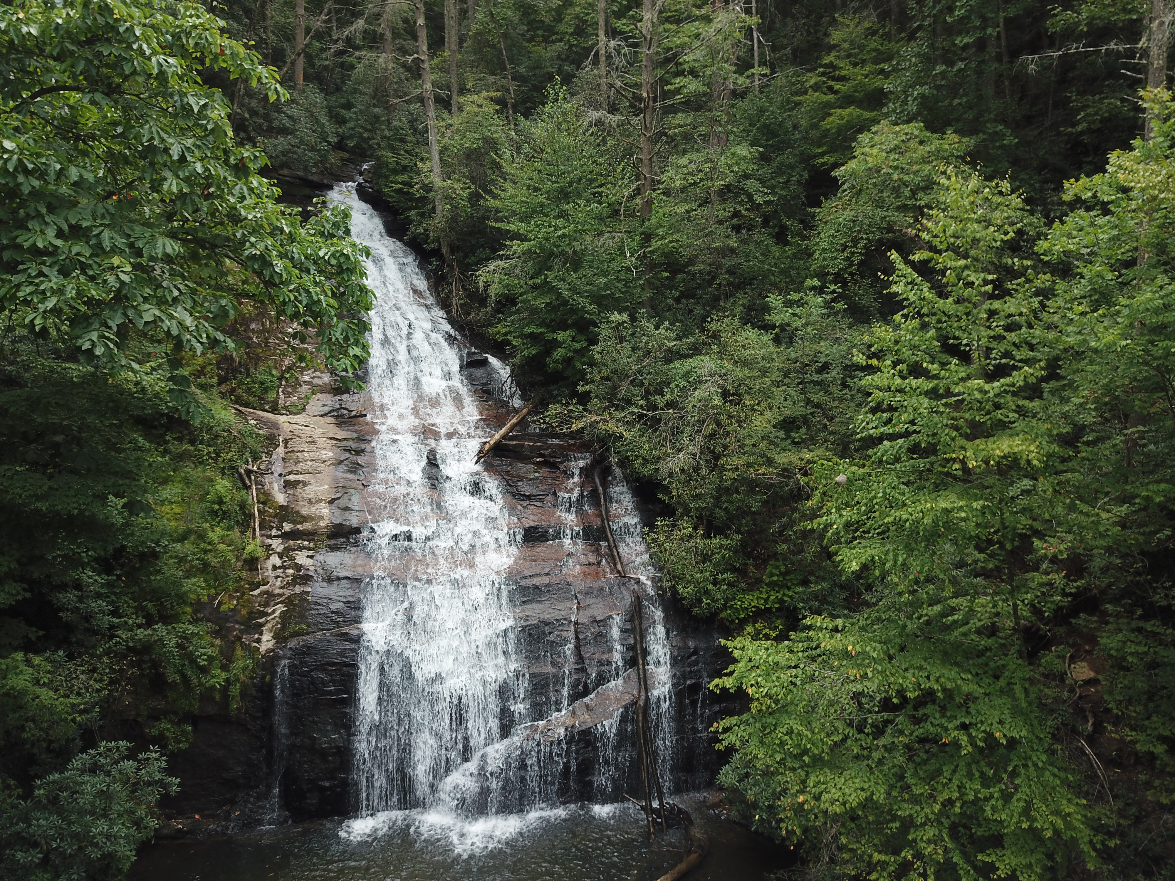 Helton Creek Falls in Blairsville, GA.